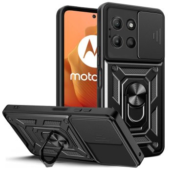 Tech-Protect CamShield Pro dėklas Motorola Moto G15, juodas