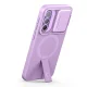 Tech-Protect Kevlar Aura MagSafe Case for Samsung Galaxy A57 - Purple