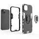 Dėklas iPhone 14 Pro Max Ring Armor su žiedu, juodas