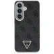 Guess 4G Triangle Logo MagSafe Case for Samsung Galaxy S26, Black