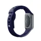 3mk silikoninis dirželis Apple Watch 38 / 40 / 41 mm, mėlynas