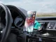 Wozinsky WMH-03 magnetinis automobilinis telefono laikiklis į groteles Juodas