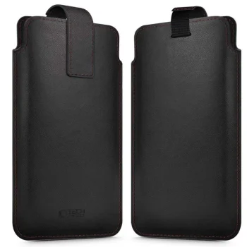Tech-Protect SM65 dėklas 6,0–6,9" telefonams, juodas / raudonas