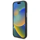 DKNY Liquid Silicone Metal Logo dėklas iPhone 16 Pro Max, juodas