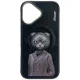 Nimmy Cute Pet MagSafe dėklas telefonui iPhone 16, juodas