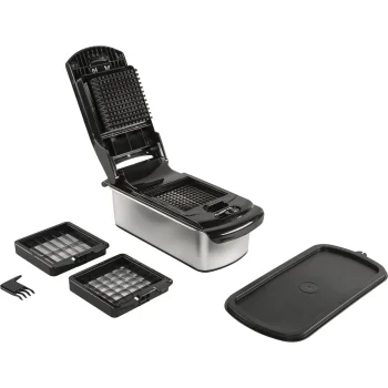 Daržovių pjaustyklė Gefu TREPPO 2.0, Silver / Black