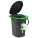 GreenBlue GB320BG nešiojamas tualetas, juodas/žalias