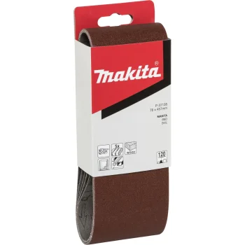 Šlifavimo juosta Makita P-37138, 76 x 457 mm, K120, 5 vnt.
