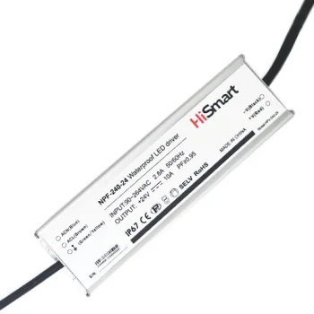 Maitinimo šaltinis 24V 10A 240W IP67 su PFC
