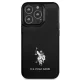 Apple iPhone 13 Pro 6.1\'\' US Polo Horses Logo Case Cover (USHCP13LUMHK), Black
