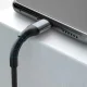 3mk Hyper Cable N-SERIES USB-A į USB-C laidas 2m 18W, juodas