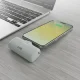 Išorinė baterija SBS EcoPower 5000 mAh 10W su integruota USB-C jungtimi, pilka