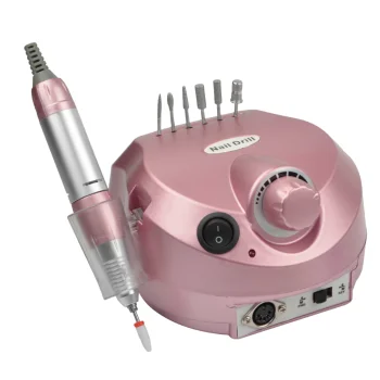Professional Nail Drill Machine 65W for Manicure and Pedicure, Pink