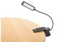 USB skaitymo lemputė su segtuku, 9 LED, juoda