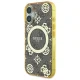 Guess dėklas iPhone 16 telefonui IML Peony On 4G Background MagSafe, rudas