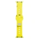 3mk Silicone Watch Strap for Apple Watch 42 / 44 / 45 / 49 mm, Yellow