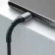 3mk Hyper Cable N-SERIES USB-C į USB-C laidas 1m 240W, juodas