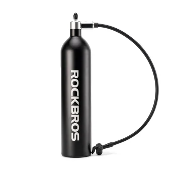 Rockbros bekamerių padangų slėgio rezervuaras 200 PSI 1.2l, juodas