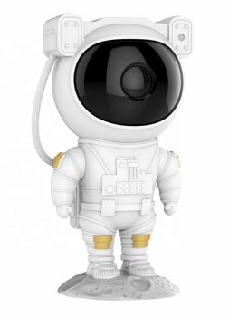 Astronauto formos žvaigždžių projektorius AK235A, baltas