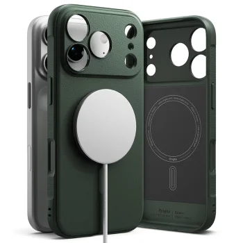 Ringke Onyx Magnetic MagSafe Phone Case Cover iPhone 17 Pro - Green