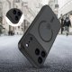Tech-Protect dėklas iPhone 17 Pro BasicMag MagSafe, matinis juodas