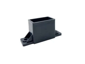 Horizontal Profile PVC Holder 20x40 mm, Gray