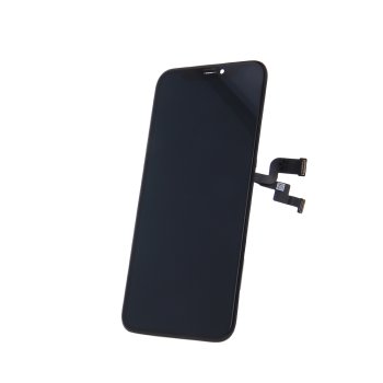 TFO OLED ekranas su jutikliniu stiklu Apple iPhone X telefonui, juodas
