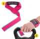 4FIZJO Deadlift Straps Lifting Wrist Straps, Pink