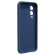 Etteri Silicone Mag dėklas telefonui Samsung Galaxy S25 Edge, tamsiai mėlynas