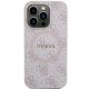 Guess dėklas iPhone 14 Pro Max telefonui 4G Collection MagSafe, rožinis