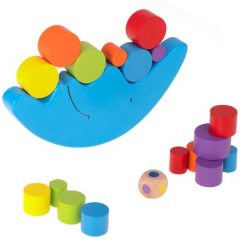 Wooden Balancing Moon Game Montessori