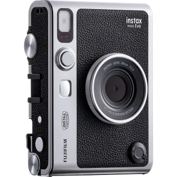 Fujifilm Instax Mini Evo Type C hibridinis fotoaparatas, juodas