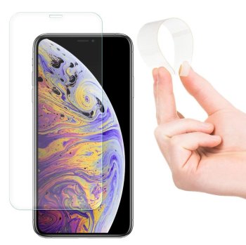 Nano apsauginis stiklas iPhone 14 Plus / 13 Pro Max (6.7''), skaidrus