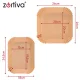 Zortiva Disposable Dual Air Fryer Paper Liners, 150 Pcs