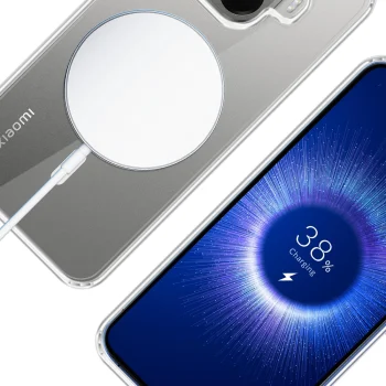 Dėklas 3mk Armor MagCase telefonui Xiaomi 15T Pro 5G, skaidrus