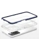 Apsauginis dėklas Hybrid Armor Clear 3in1 telefonui Xiaomi Redmi 10, mėlynas