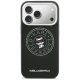 Karl Lagerfeld Point & Choupette Sketch MagSafe dėklas iPhone 17 Pro Max, Juodas