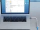 USB-A į RJ45 tinklo plokštė-adapteris 100 Mbps, pilka