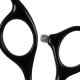 Soulima 21461 Hairdressing Scissors, Black