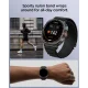 Nailoninis dirželis Spigen WBF1 laikrodžiui Samsung Galaxy Watch Ultra 47mm, juodas
