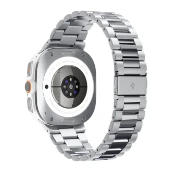 Laikrodžio dirželis Spigen Modern Fit skirtas Samsung Galaxy Watch Ultra 47mm, sidabrinis