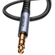 Joyroom SY-A08 AUX 3.5 mm stereo garso laidas, 1.2 m, juodas