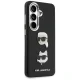 Karl Lagerfeld Saffiano Double Heads Metal Case for Samsung Galaxy S26+, Black