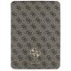 Guess Magnetic 4G Big Logo atverčiamas dėklas iPad Air 11\" (2024), rudas