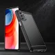 Lankstus TPU dėklas telefonui Motorola Moto G Stylus 2022, juodas