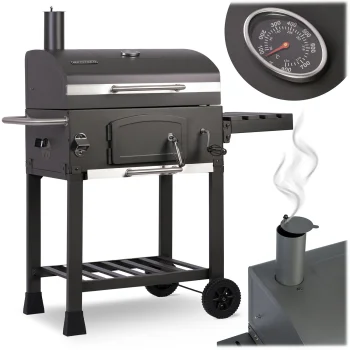 Anglinis kepsninė Berdsen BBQChef BD-891, antracito spalvos