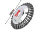 Wire Brush for Brushcutter, 200mm