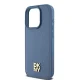 DKNY dėklas iPhone 15 Pro su MagSafe, mėlynas