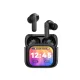 Belaidės ausinės XO X50 TWS Bluetooth 6.0 su LCD, ANC ir ENC, juodos