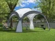 Sodo pavėsinė Multigarden ST-001 GREY su krepšiu, pilka